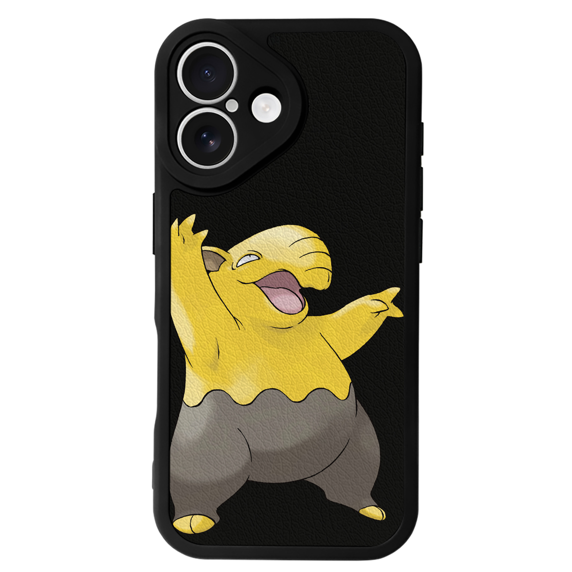 （画像用） ポケットモンスター Pokémon 【iPhone 16シリーズ対応】シリコンスマホケース（レザー調） 材質：シリコン